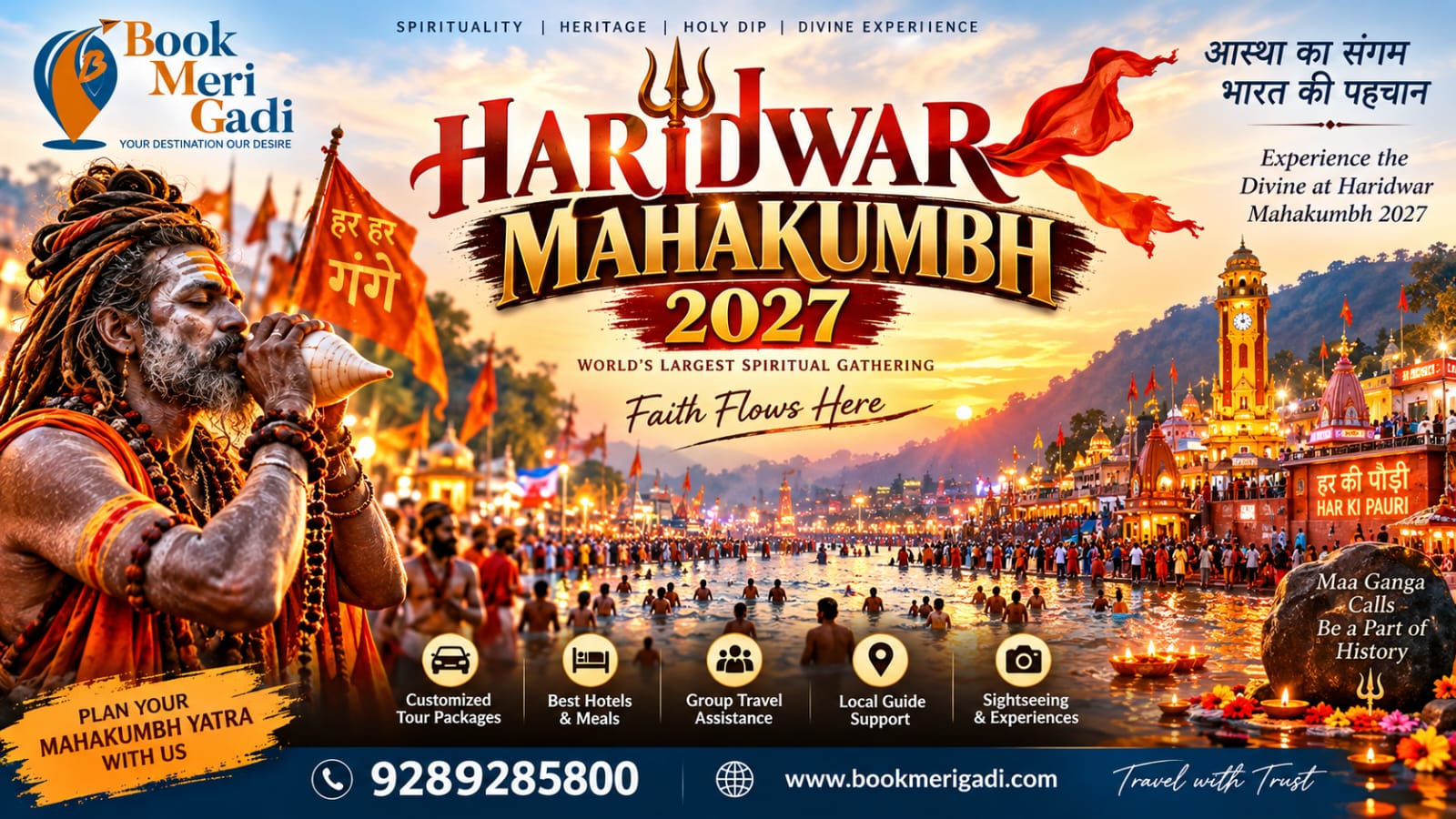 Delhi to Haridwar Mahakumbh Yatra 2027